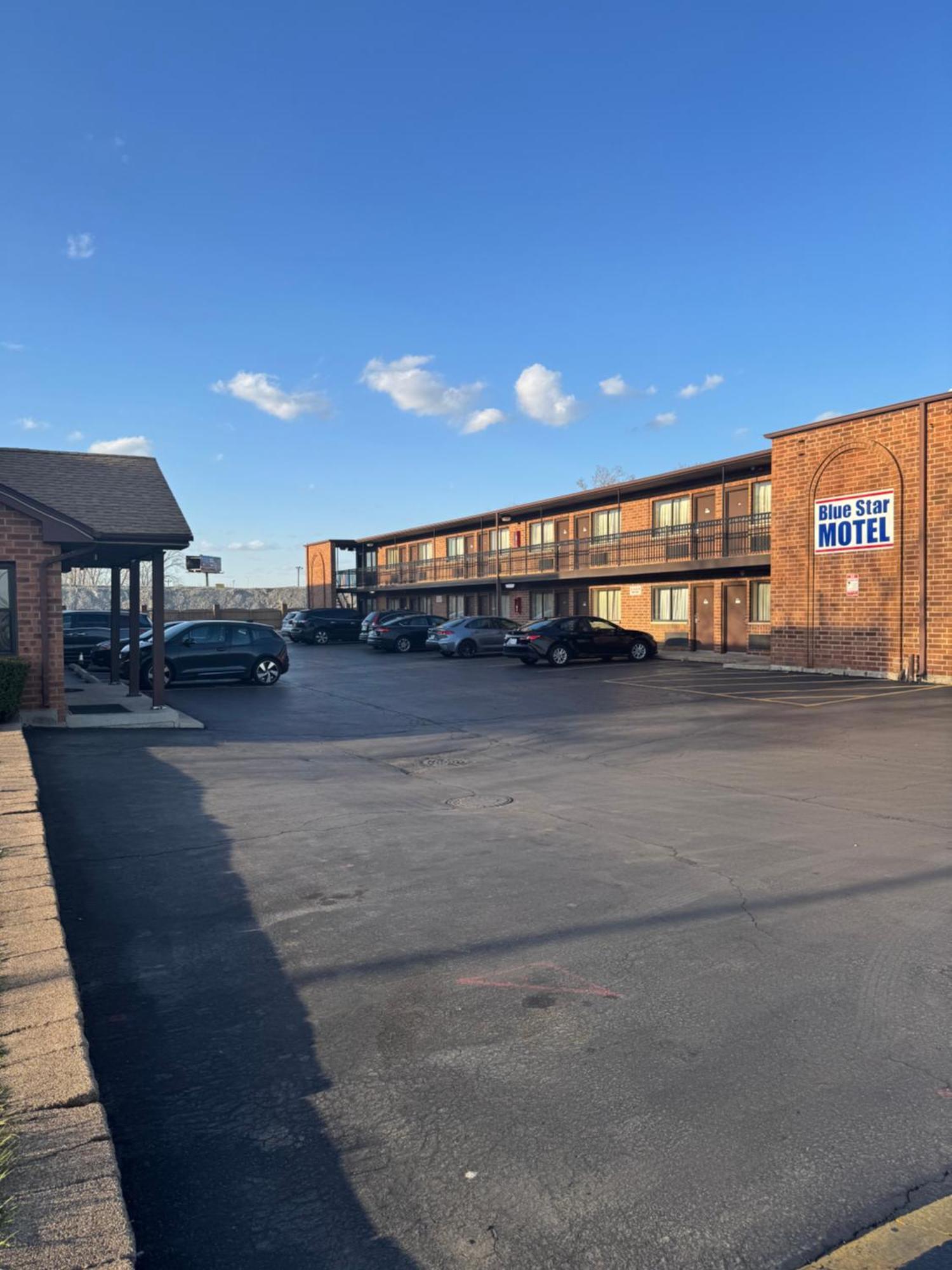 Blue Star Motel Chicago Ridge Exterior photo